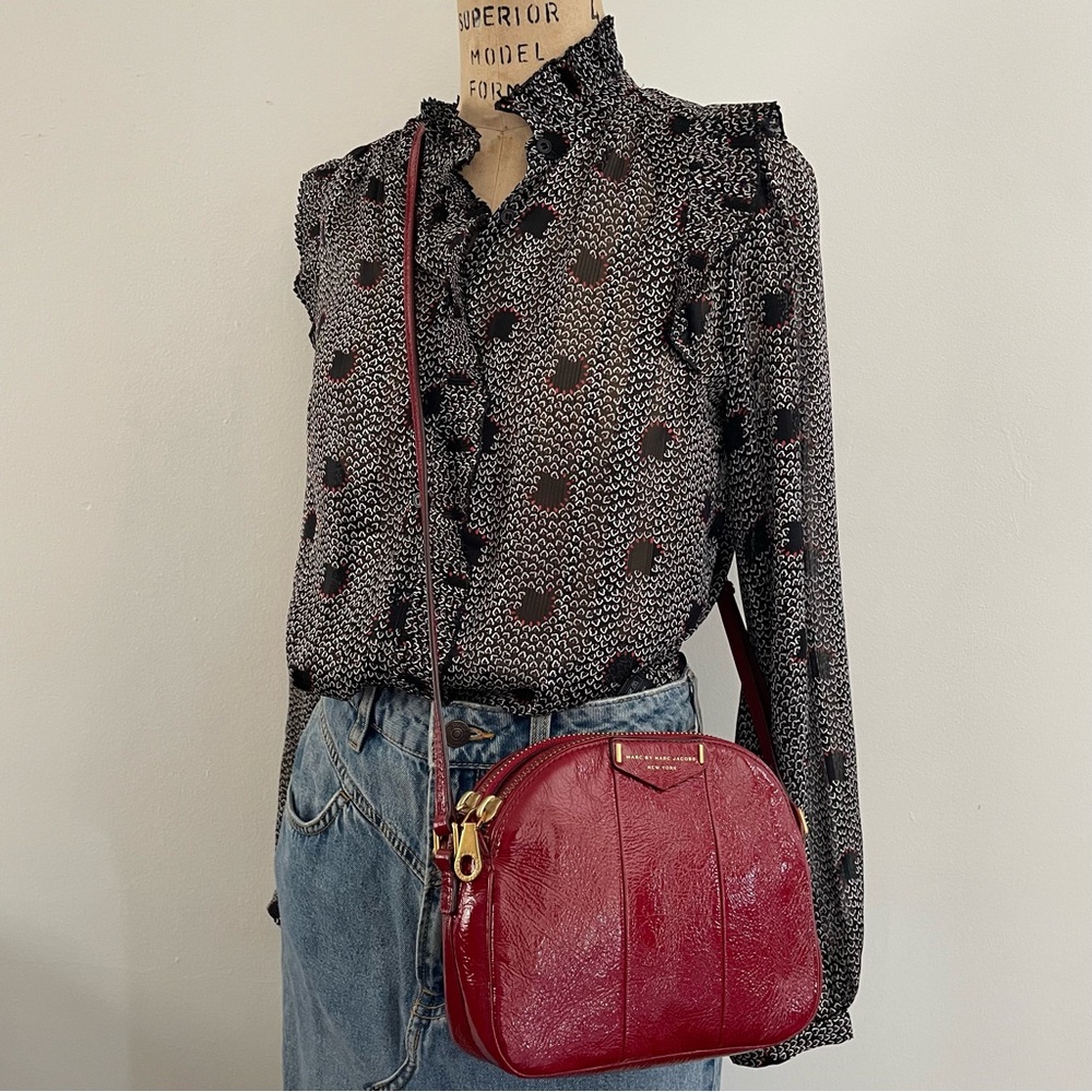 MARC BY MARC JACOBS Downtown Lola Cabernet Crossbody